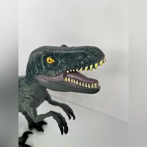 Realistic Dinosaur Adventure Force Velociraptor Raptor‎ Soft Toy Figure 18" L